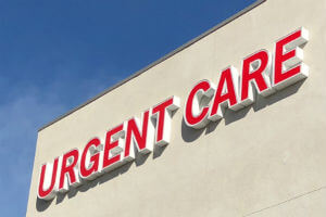 urgent care sign