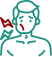 Facial injuries icon