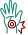 Hand injuries icon