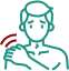 Shoulder injuries icon