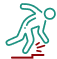 Slip and Fall Icon