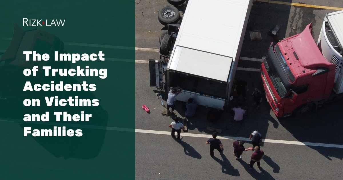 The Impact of Trucking Accidents on Victims and Their Families