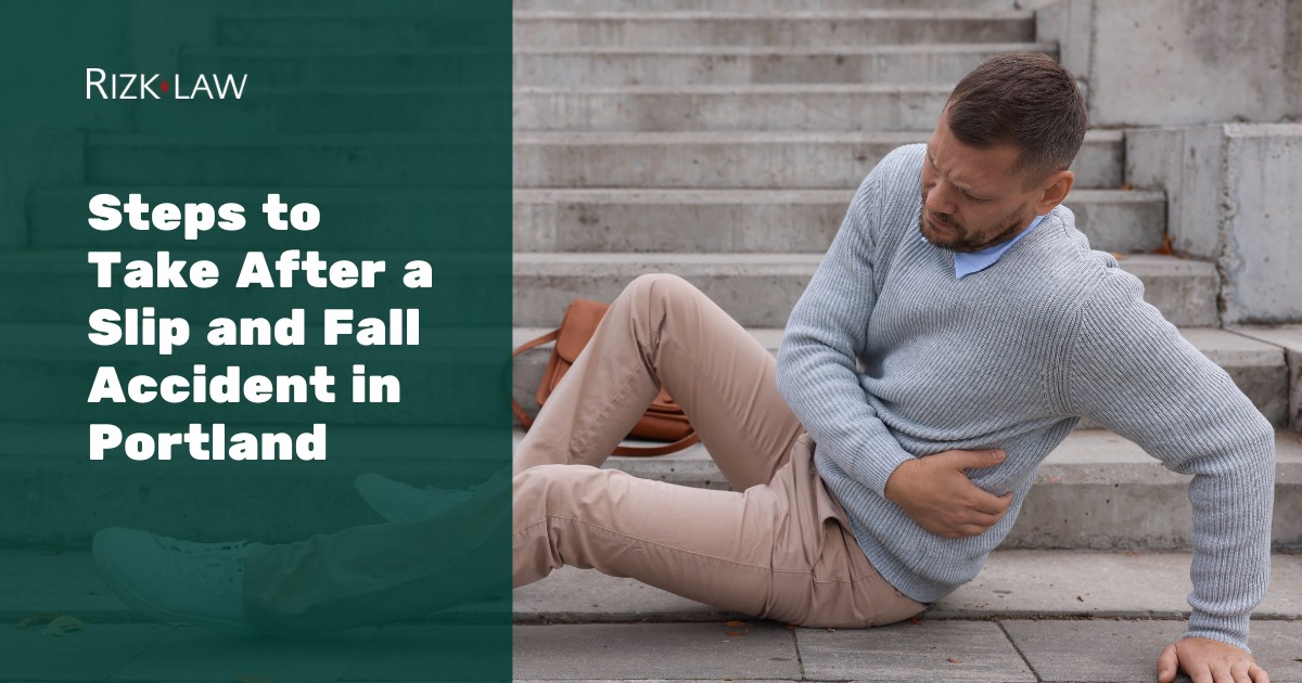 Steps to Take After a Slip and Fall Accident in Portland