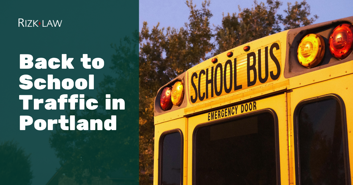 Back-to-School Traffic in Portland and the Risk of Car Accidents